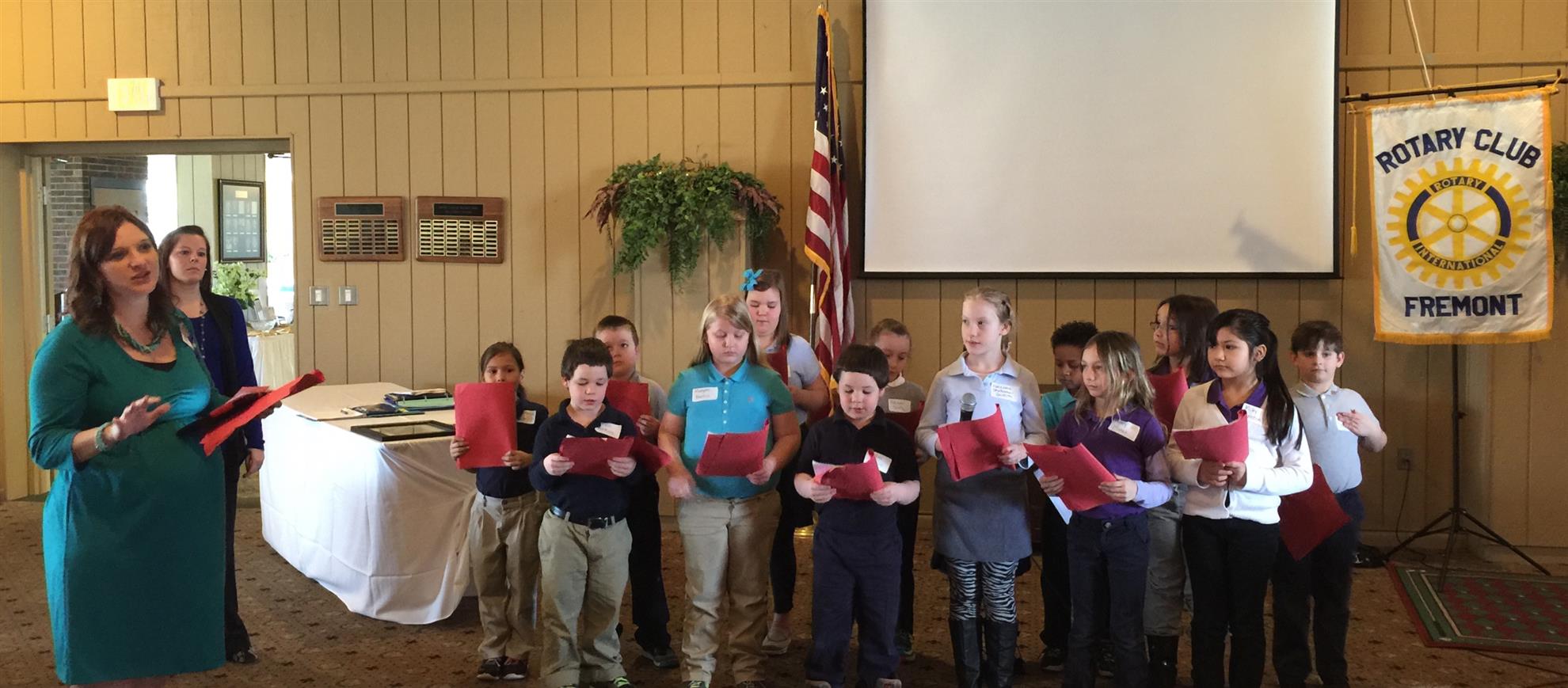 Program Presentation by Otis Elementary Rotary Club of Fremont, OH