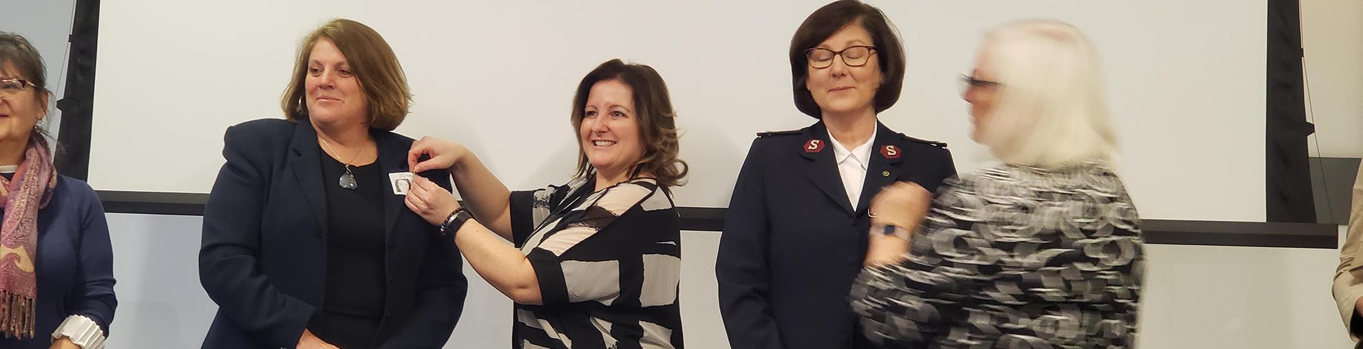 Pinning New Corporate Members