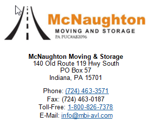 McNaughton Moving & Storage Co.