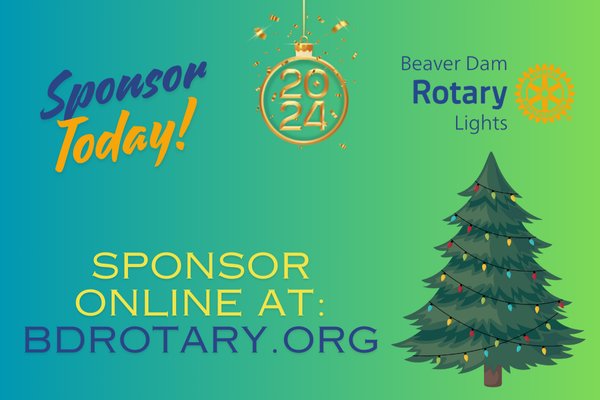 Beaver Dam Rotary Lights - 8th Annual Display - Sponsorships Now Open