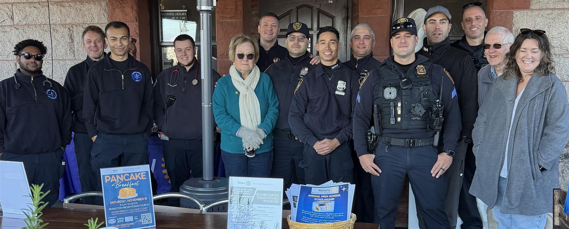 Partnering wtih Police and Ambulance Corp on Community Safety
