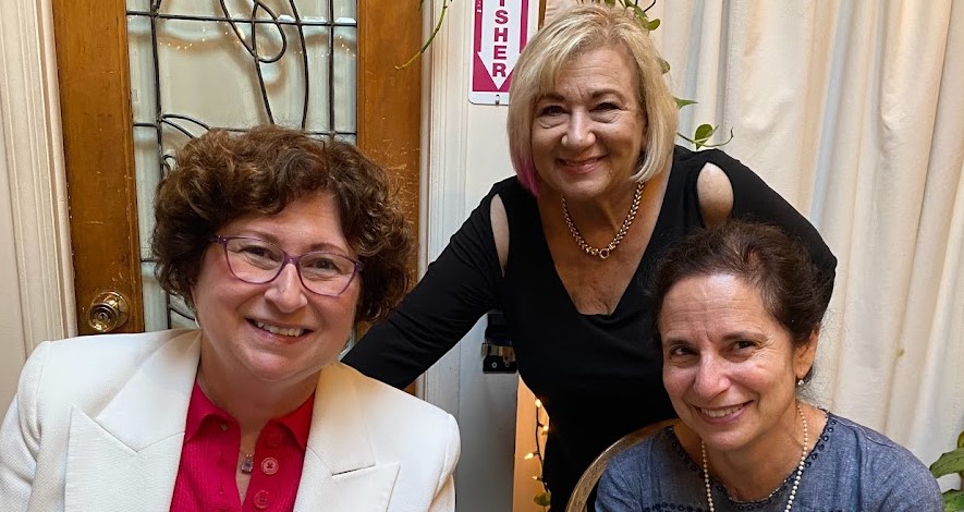 MaryJane Shimsky at Rivertowns Rotary Meeting