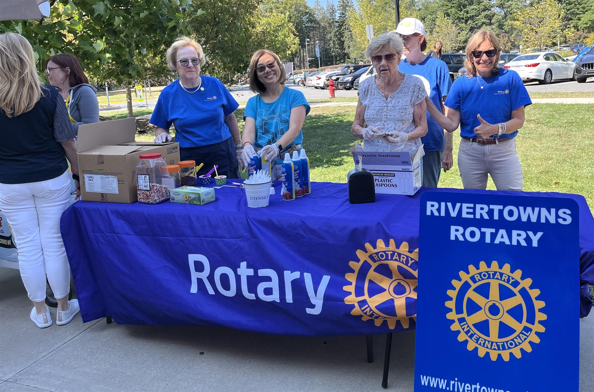Scooping Ice Cream for Mercy University on First Day of School 2025 