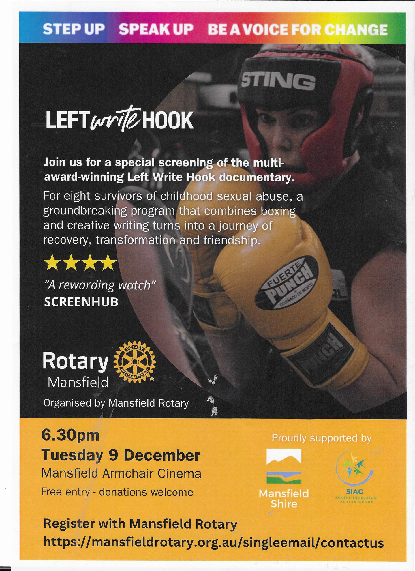"Say No To Domestic and Family Violence" campaign | Rotary Club of ...