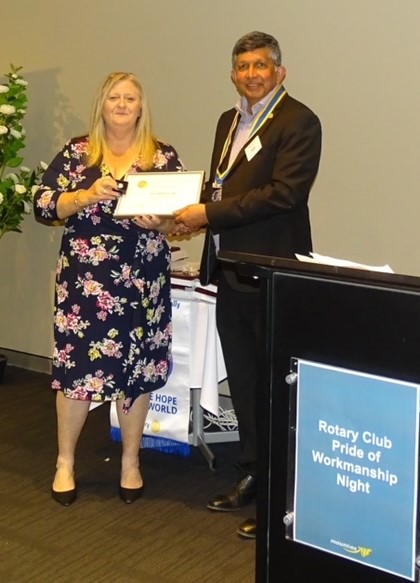 Paul Harris Fellow Presentation