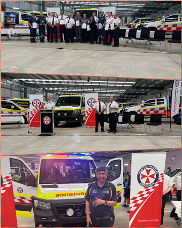 NSW Ambulance Officer Appreciation Day