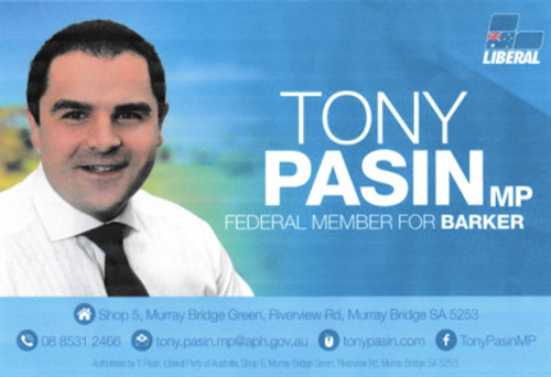 Tony Pasin MP