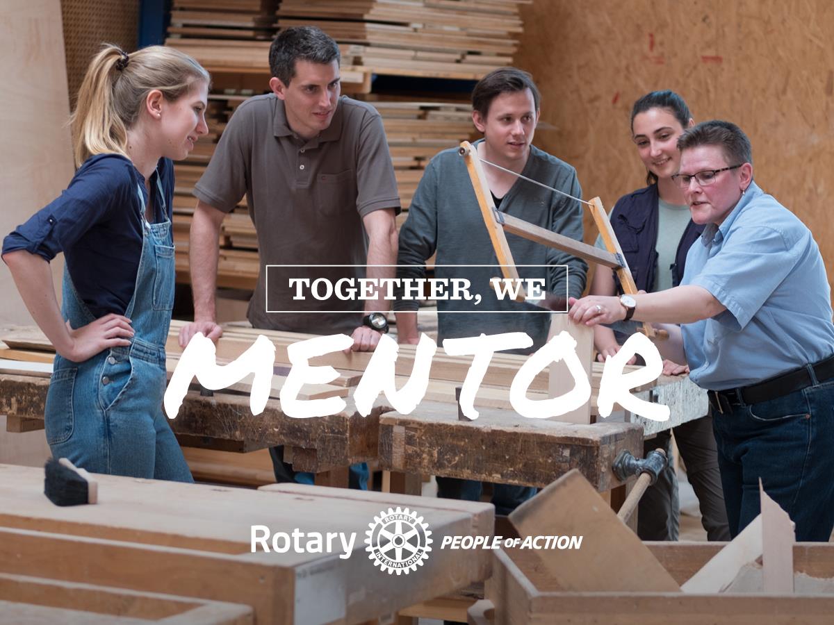 Rotary provides Mentors