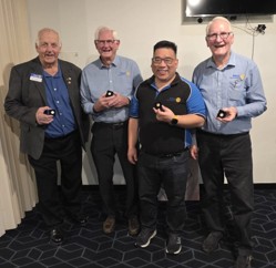 Congratulations Johnno, Dudley, Paul and Alan