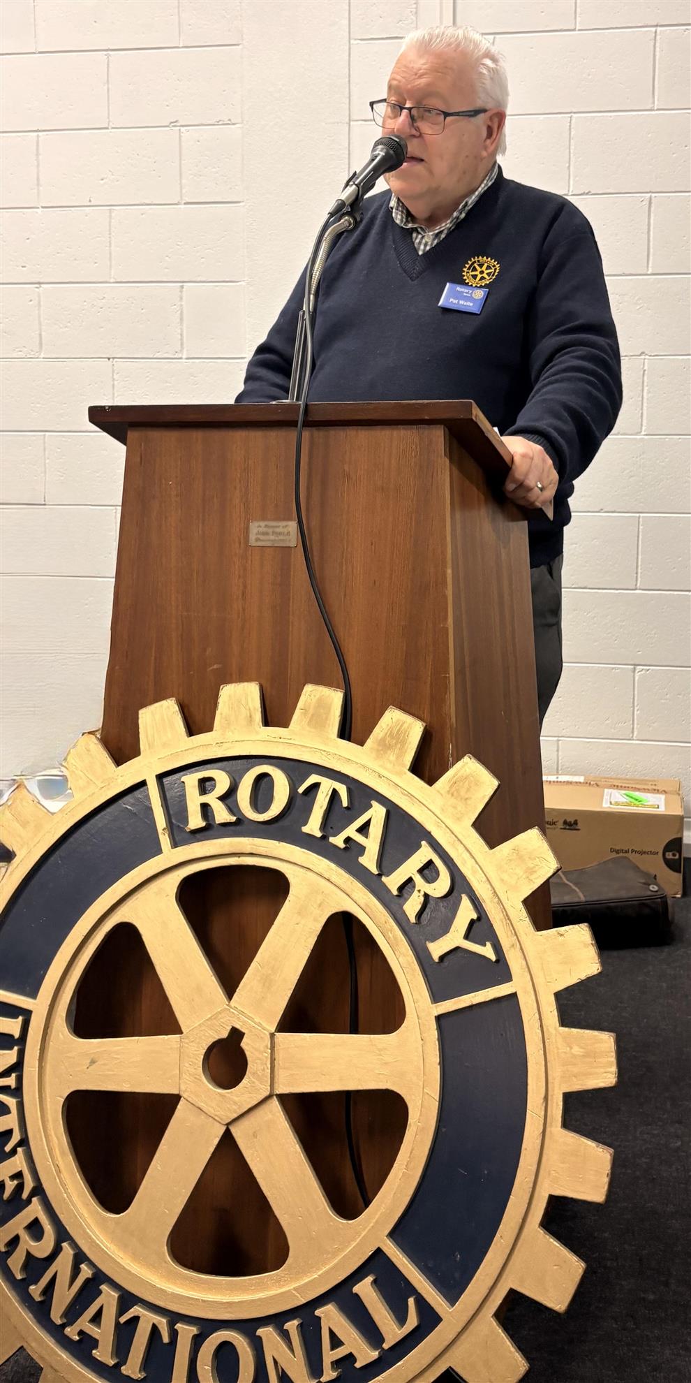 Past President Pat