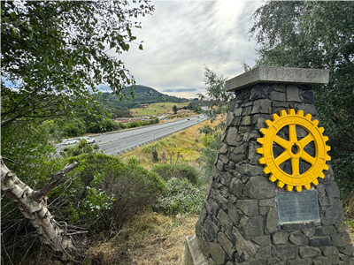 Southern Motorway Rotary Sign | Rotary Dunedin