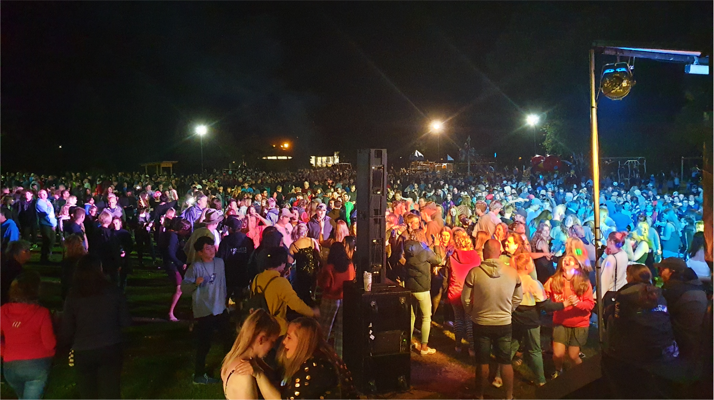 New Years Eve Party in the Park