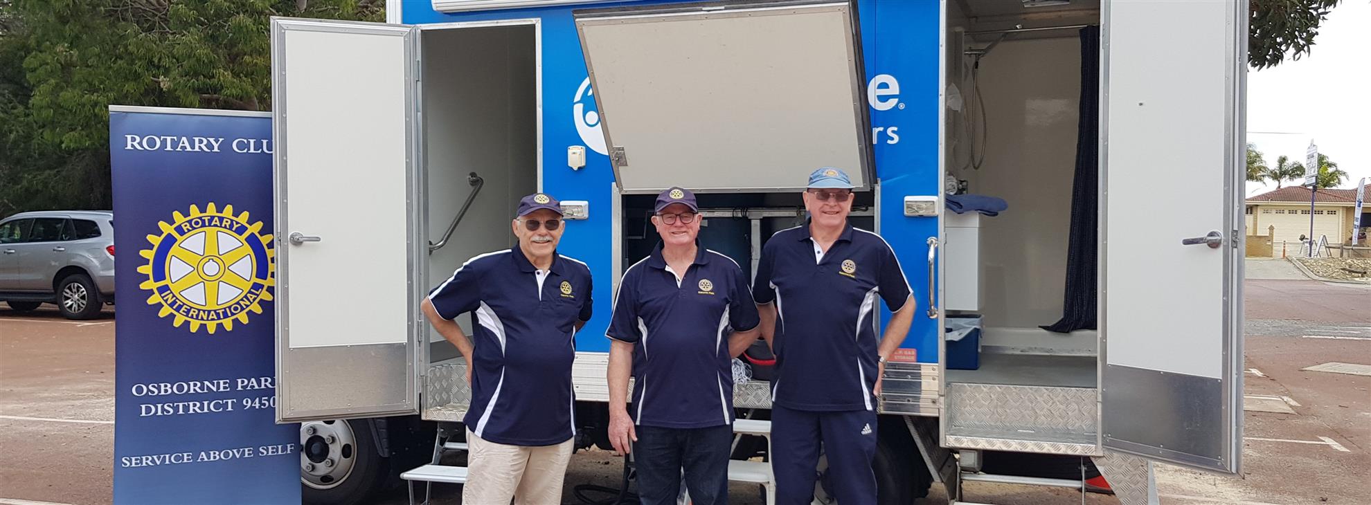 Shower Truck at No Limits