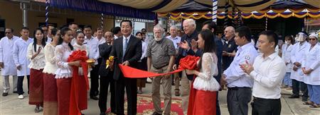 Kampong Speu Hospital Wing Opens