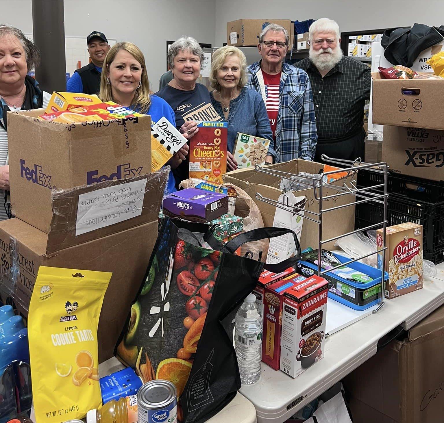 Helping Serve the Homeless Plano East Rotary Club