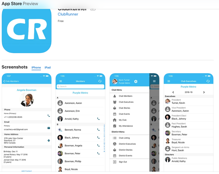 ClubRunner App Rotary Club of North Balwyn