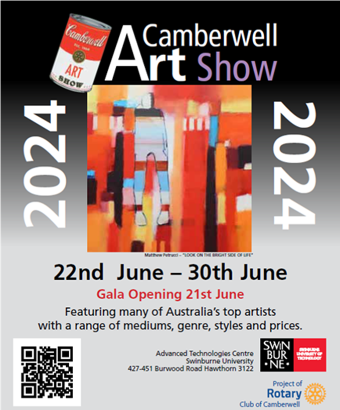 The Camberwell Art Show returns to Swinburne University 22 June 2024 ...