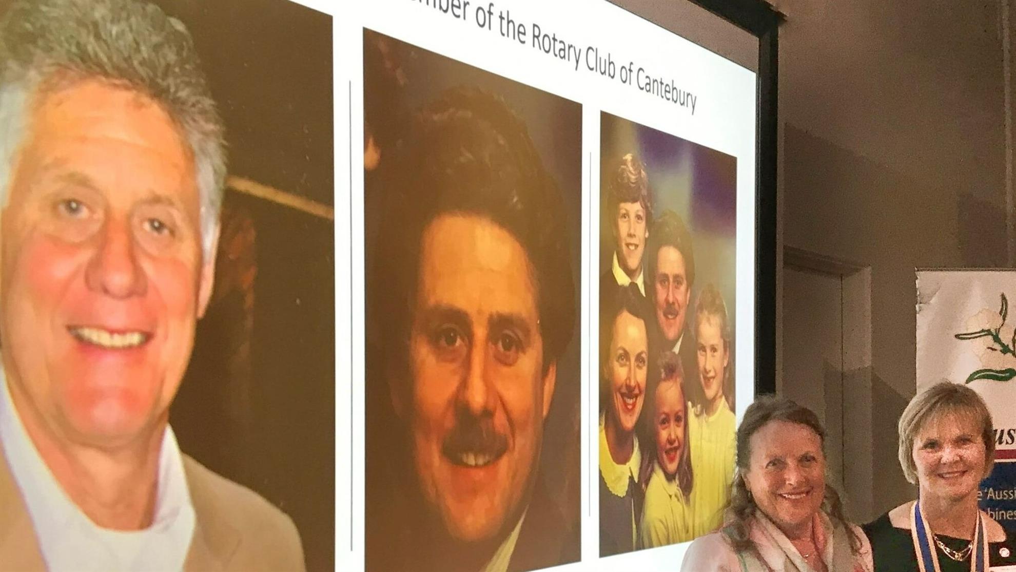 Paul Harris Fellow Award to Ralph Hartnett