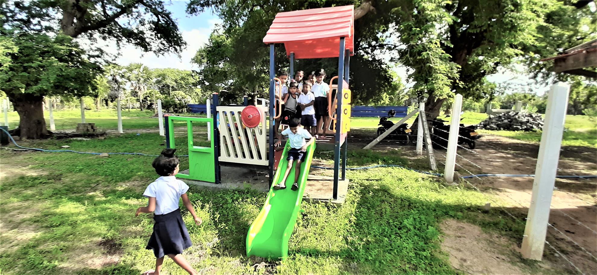 Opening of another playground in Sri Lanka Rotary Club of Flemington Kensington