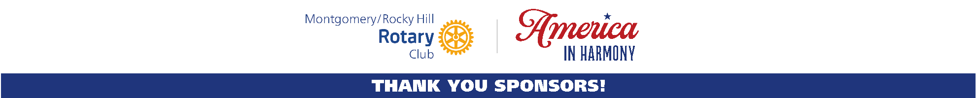 Thank you Sponsors