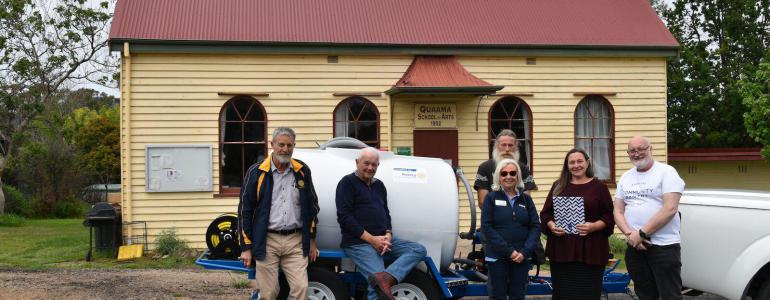 Water trailer for Quaama