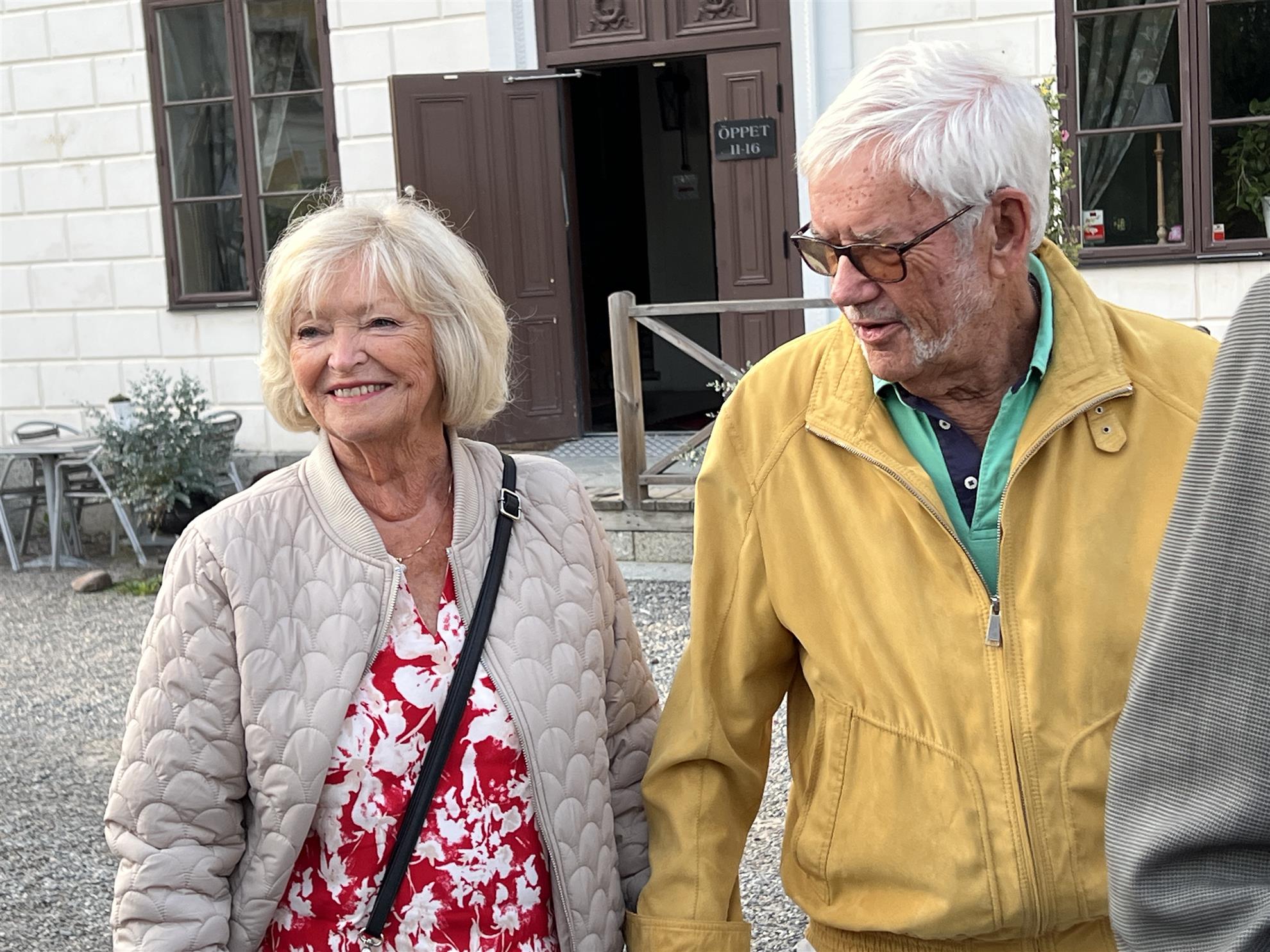 Bengt och Margareta ser fram emot kvällens vinvinst