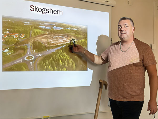 Jimmy Ekborg presenterar Skogshem
