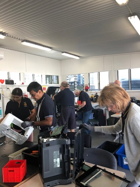 Breaking Down Electronics for eWaste