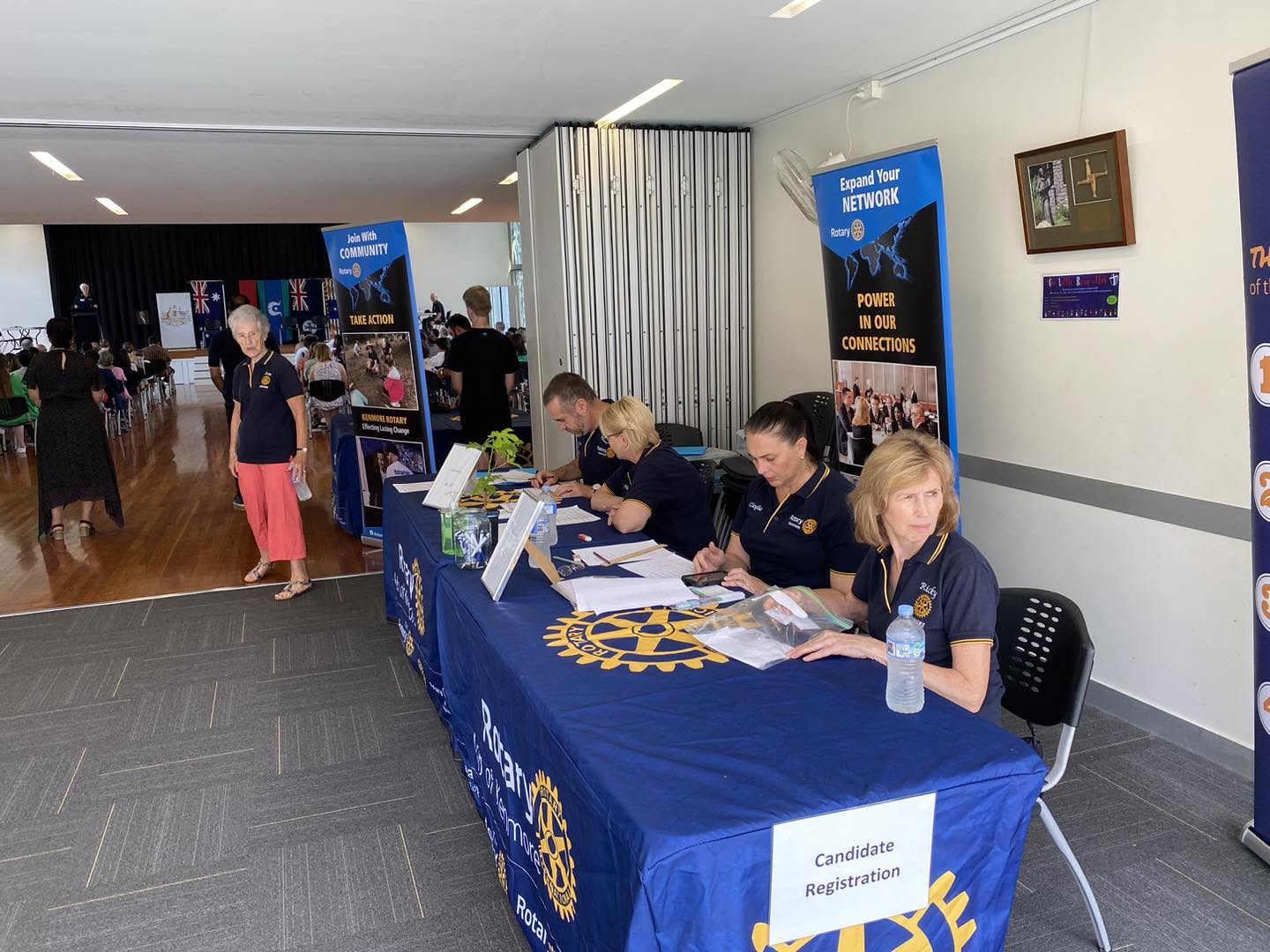 Working at Australia Day Citizenship Ceremony