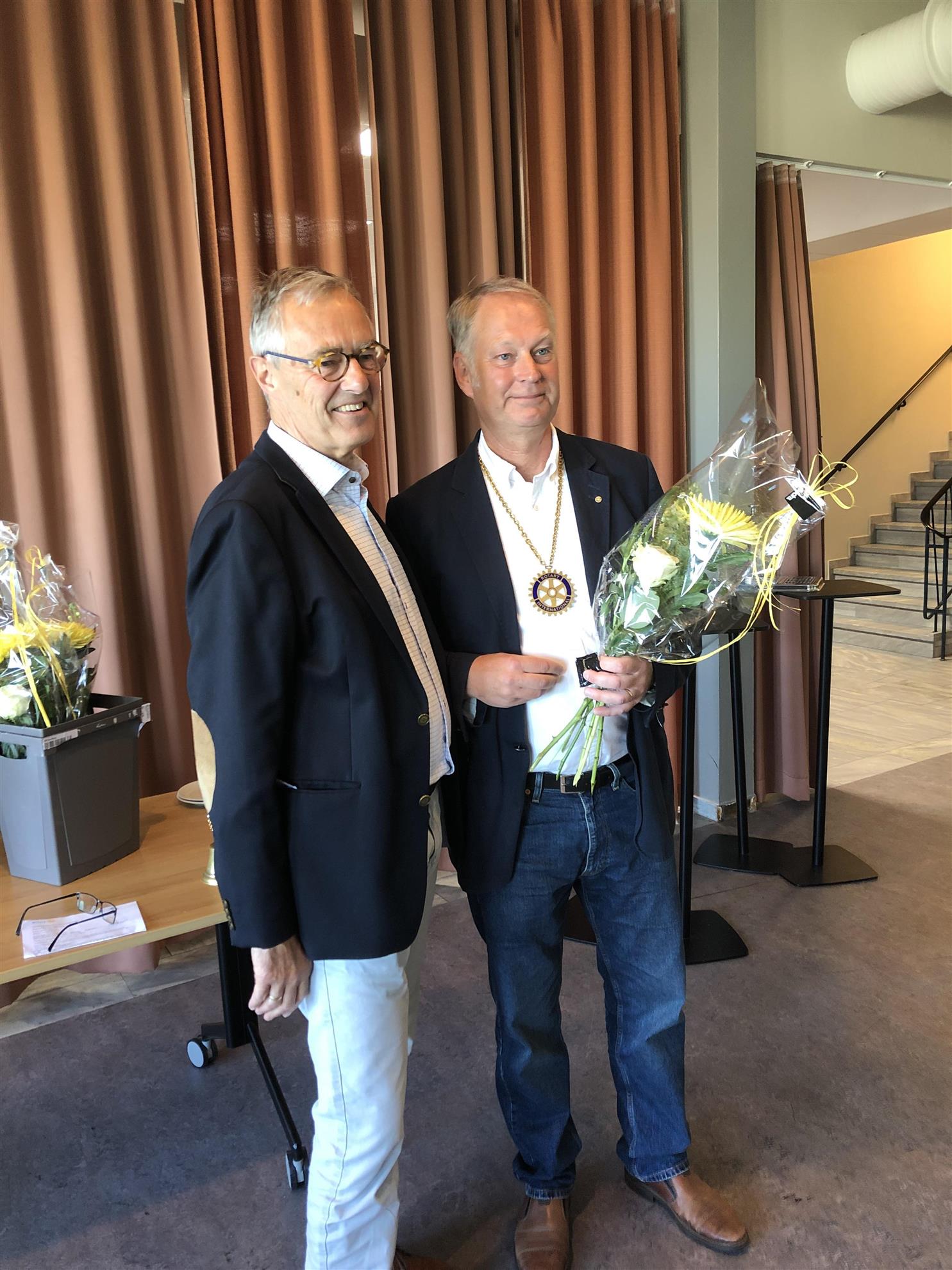 Presidentskifte | Falköping Ålleberg Rotaryklubb