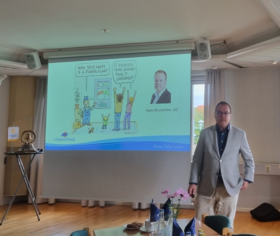 Hans Brunström, Gislaveds Energi