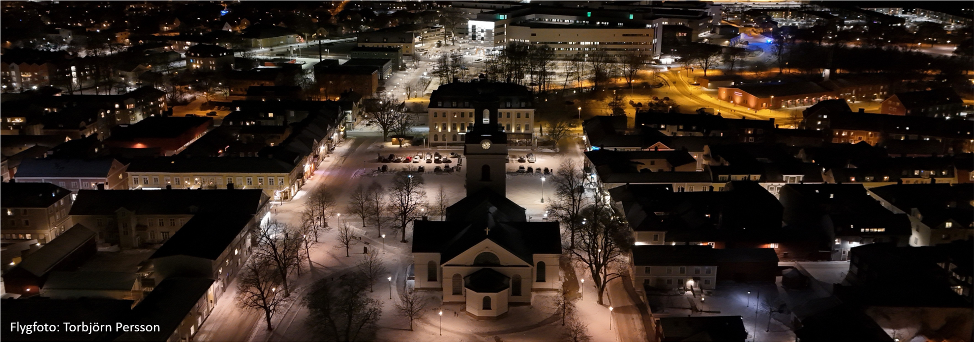 Torget från Ö - vinter