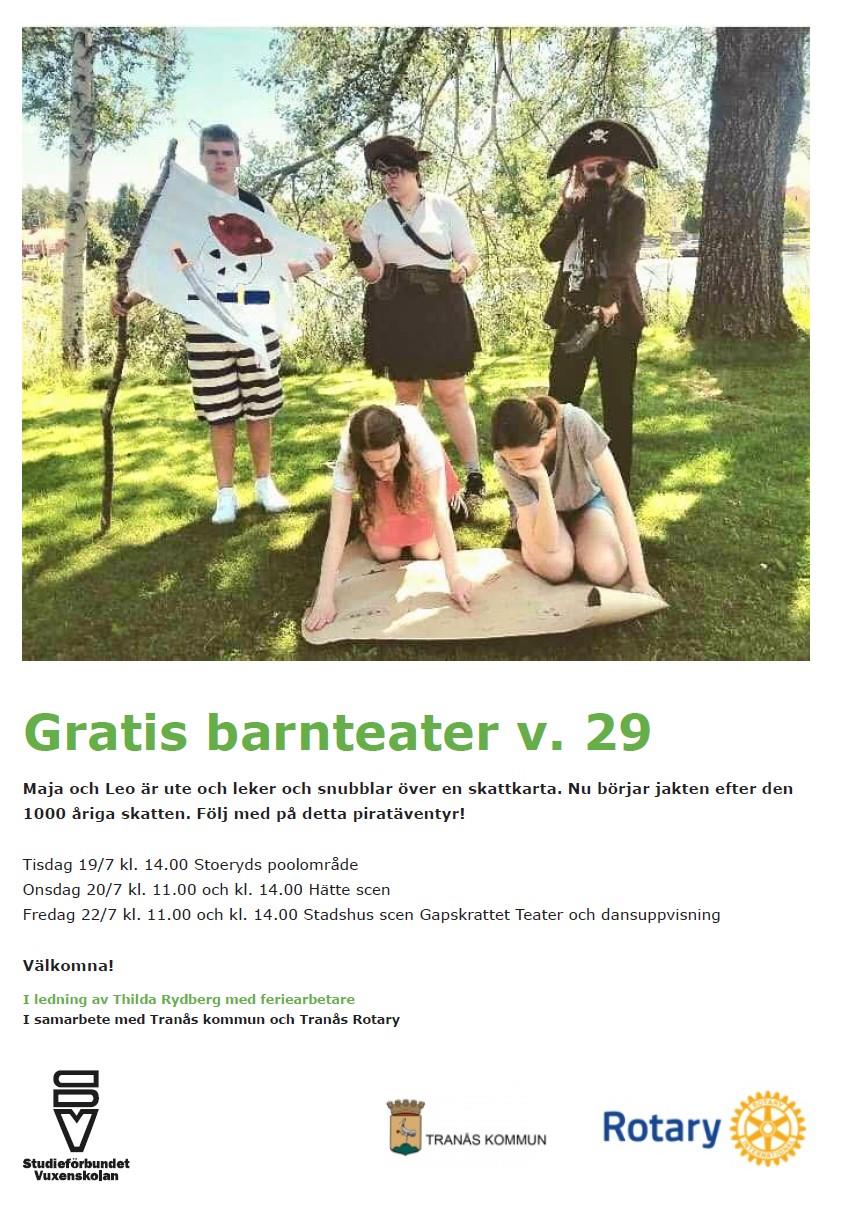 Gratis barnteater v. 29