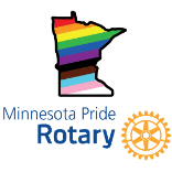 Minnesota Pride Rotary Club logo
