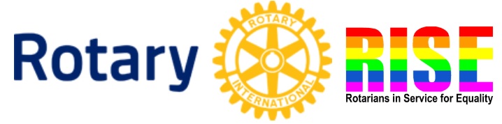Rotarians in Service for Equality (R.I.S.E.) logo