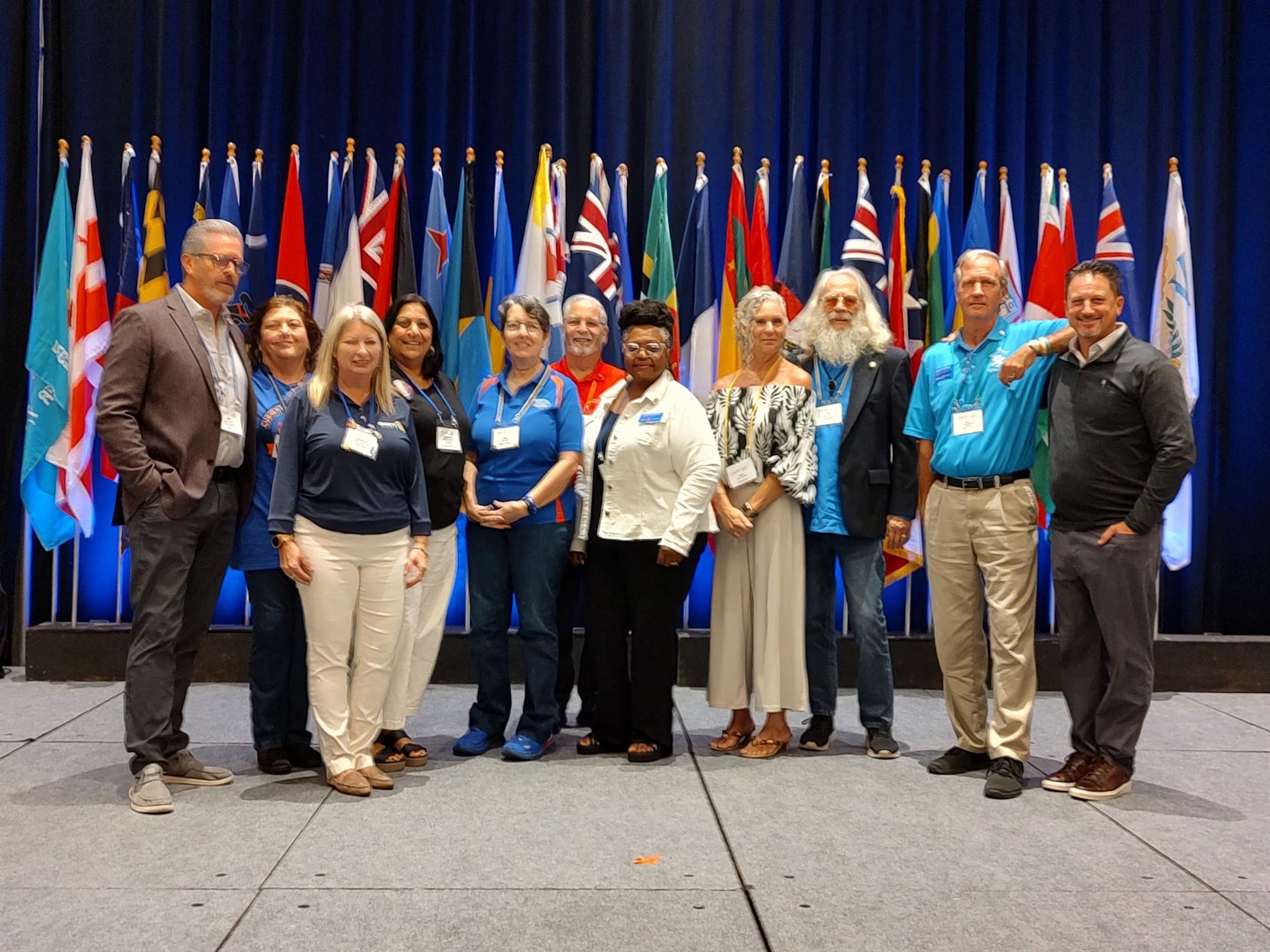 D6950 Representatives at Zone 34 Summit 2025