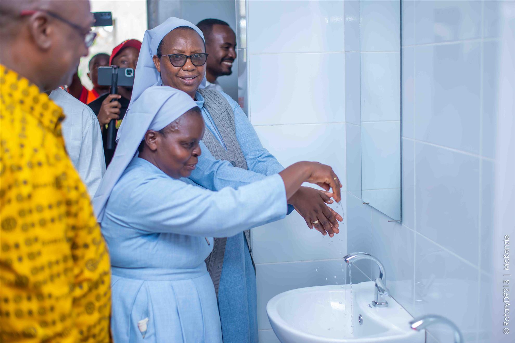 Flush Toilet at Butiiti Girls Primary School
