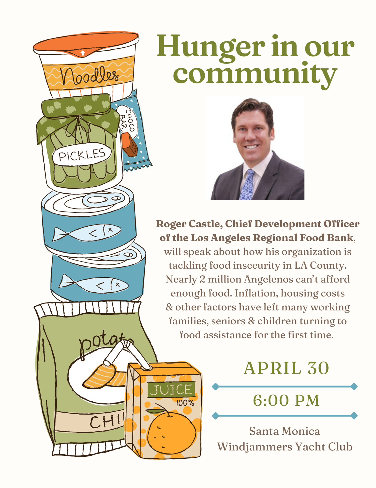 Hunger in Our Community-LA Co Food Bank