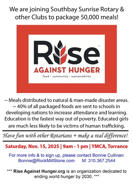 Rise Against Hunger Event