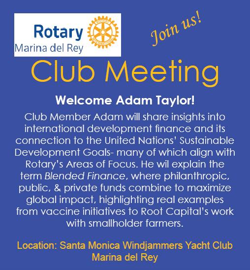 Club Meeting: October 23