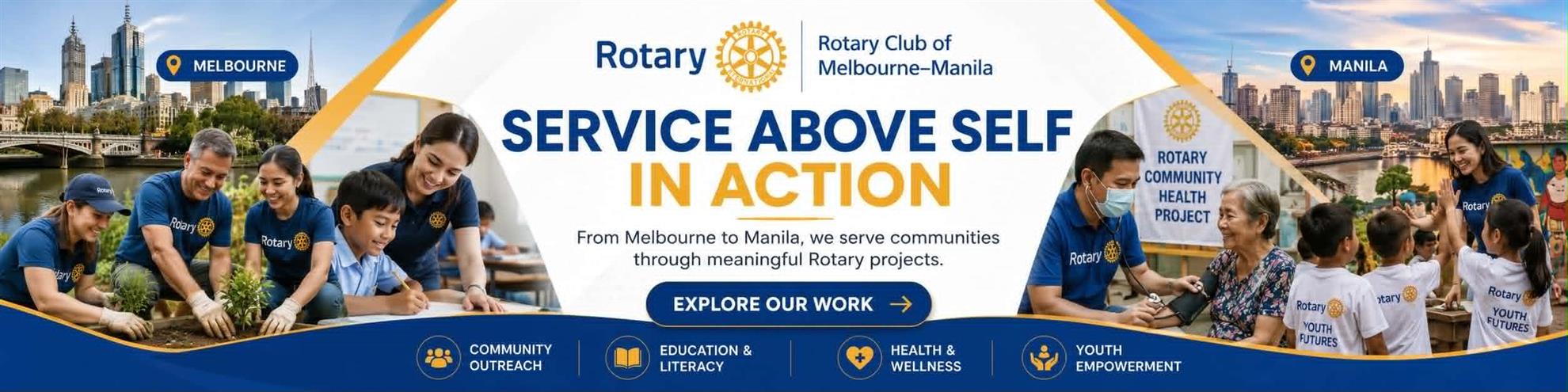 Service Above Self in Action