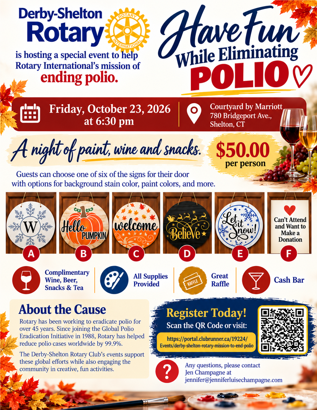 Derby-Shelton Rotary - Mission to End Polio 