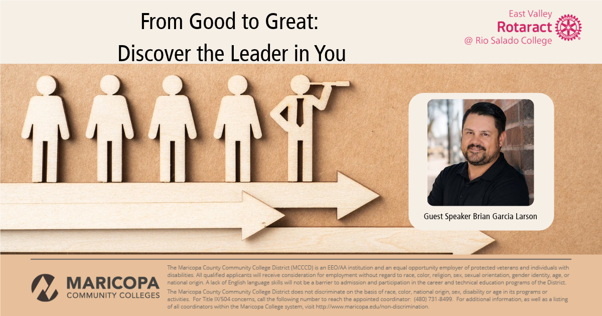 From Good to Great: Discover the Leader in You
