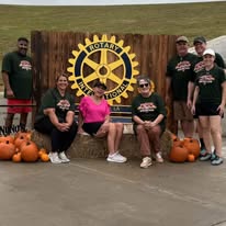 Rotary Club of Youngsville members at Patch at the Park 2026