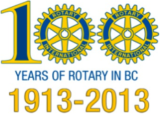 100 Years of Rotary in BC - Schedule Update | Rotary District 5040