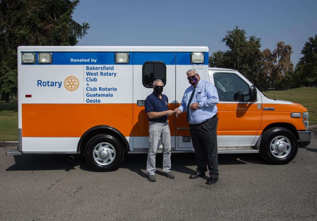 Bakersfield West Rotary Club Emergency Services Project Rotary