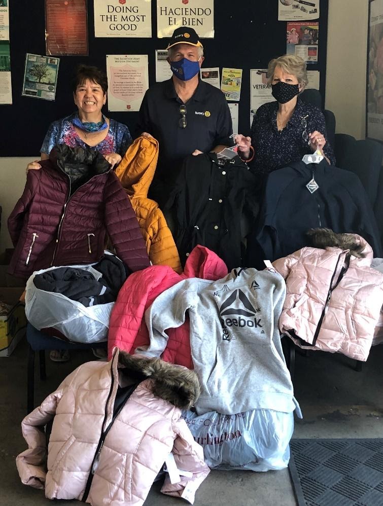 Tehachapi Rotary & Salvation Army’s Coats for Kids Rotary District 5240