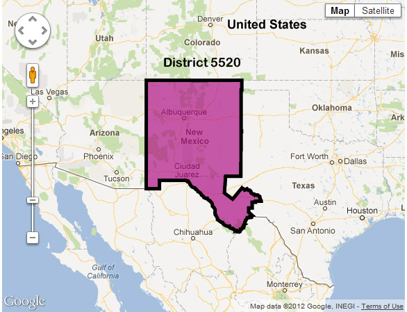 District 5520 Map