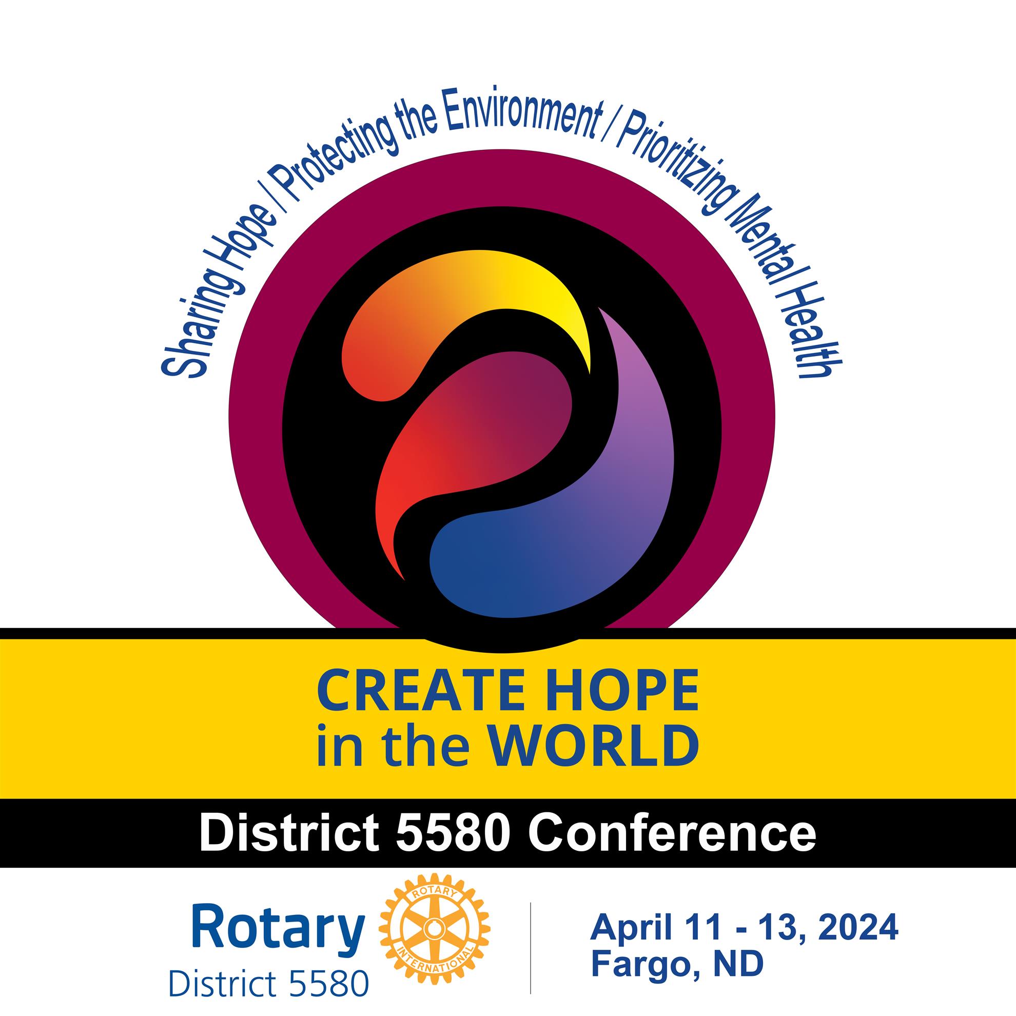 2024 DISTRICT CONFERENCE SAVE THE DATE Rotary District 5580   DisCon Logo Opt 2 1 