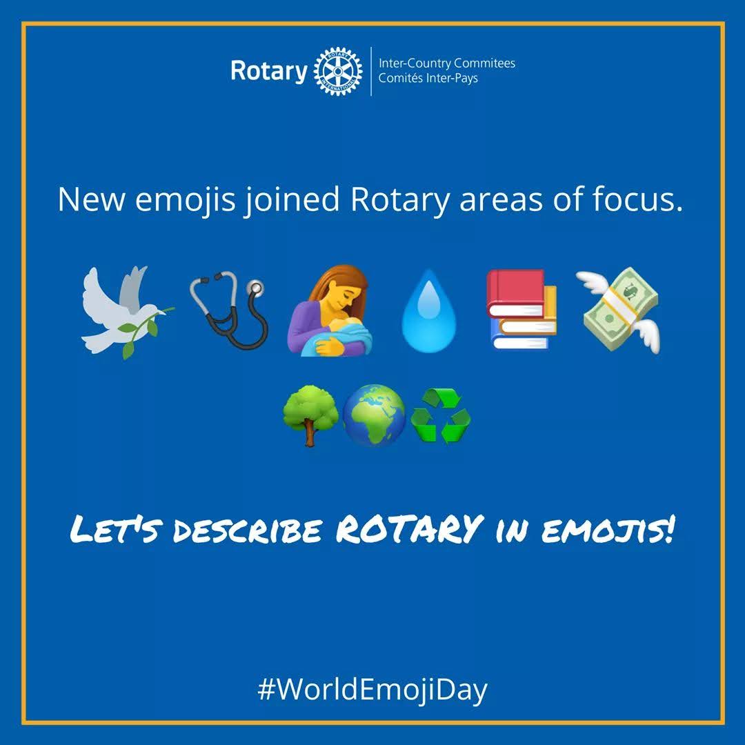 SUPPORTING THE ENVIRONMENT BECOMES A NEW AREA OF FOCUS | Rotary ...